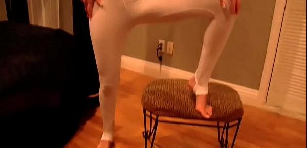  Rub your cock against my yoga pants covered ass JOI